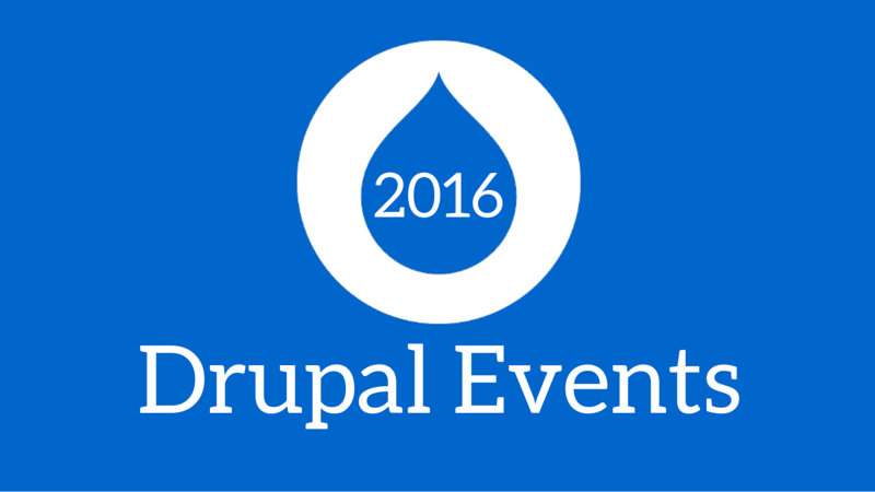 drupal events 2016