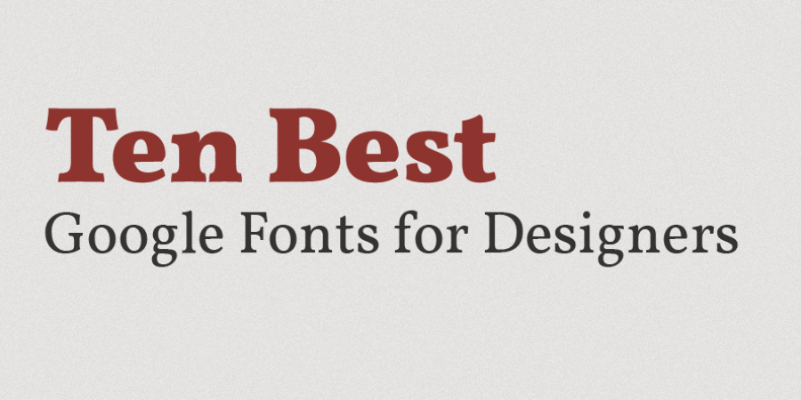 best fonts for logos