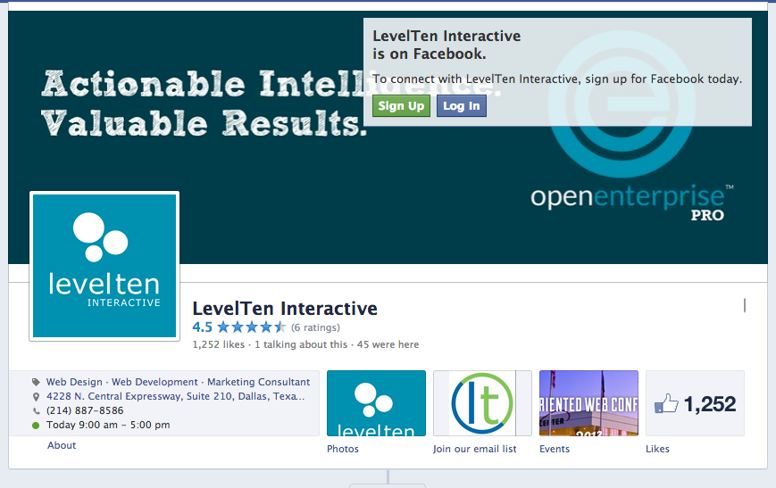 levelten facebook