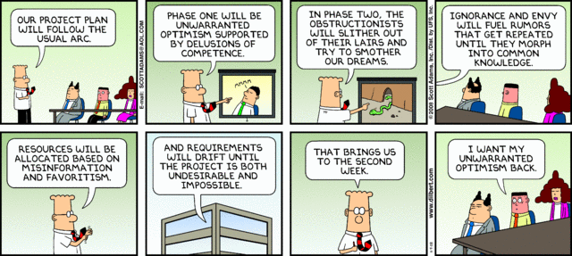 dilbert planning cartoon