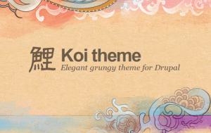 koi free drupal theme for 7.x