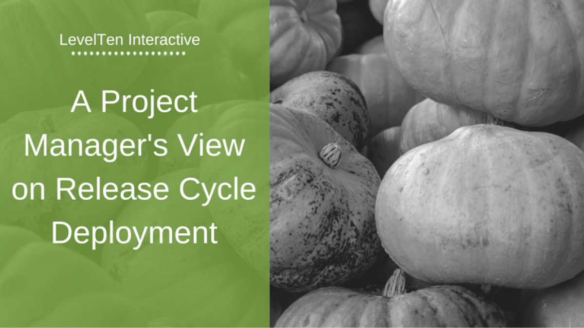 A Project Manager's View on Release Cycle Deployment A Project Manager's View on Release Cycle Deployment pumpkins halloween