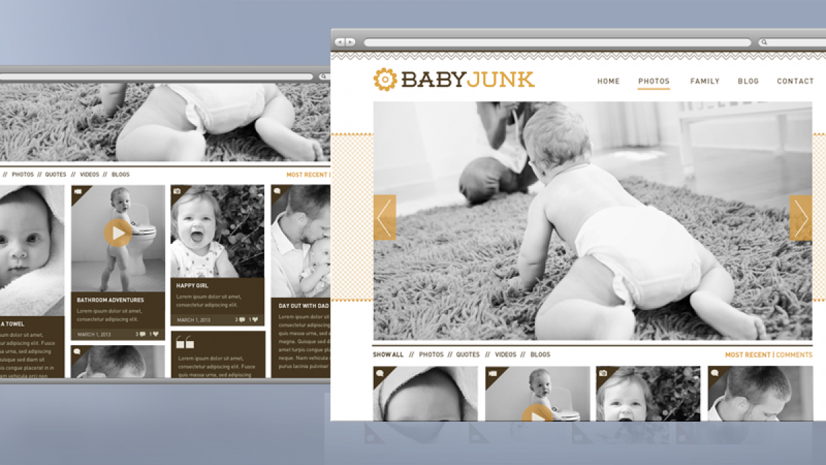 Not Your Mother's Blog - 3 Features of a Modern Blog babyjunk 0