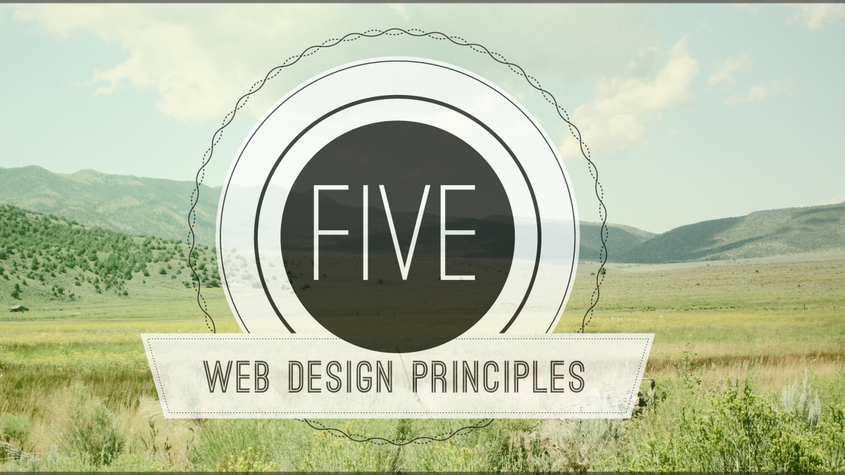 Five Web Design Principles