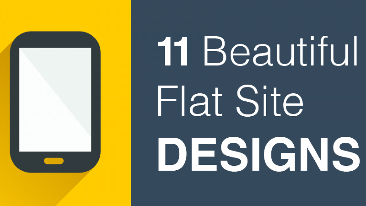 11 Beautiful Flat Site Designs