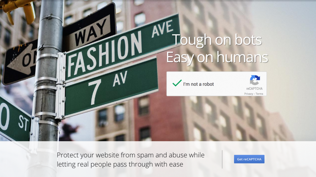 google recaptcha