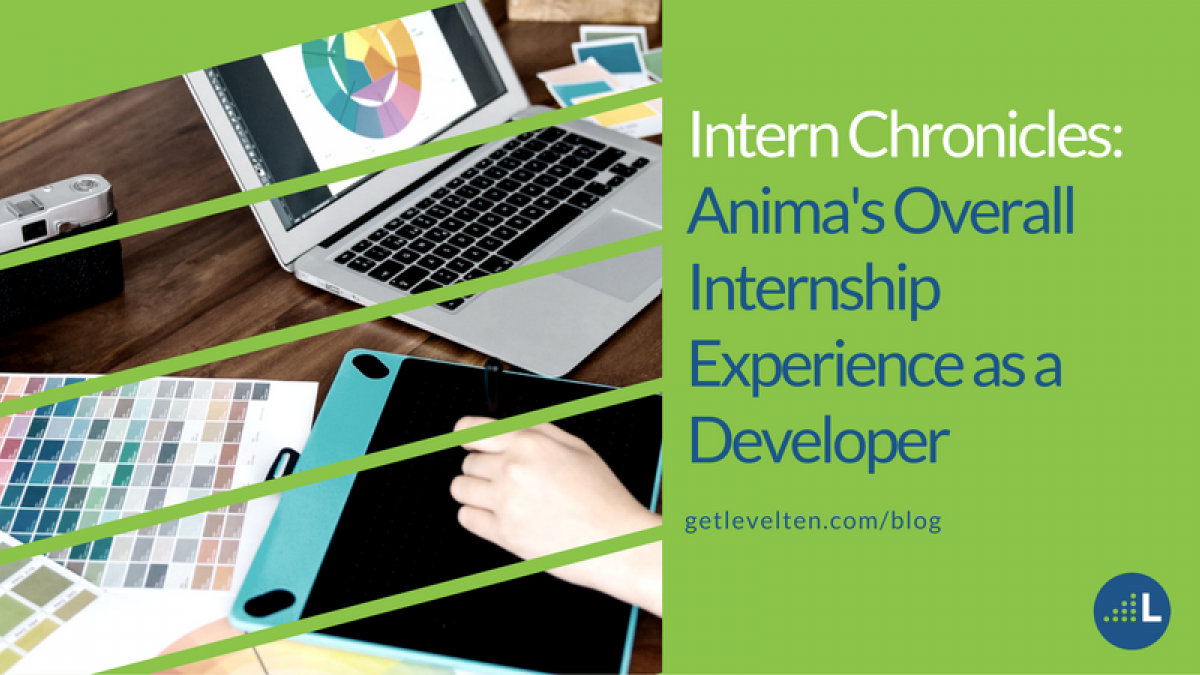 Intern Chronicles: Anima's overall internship experience as a developer Intern Chronicles: Anima's overall internship experience as a developer