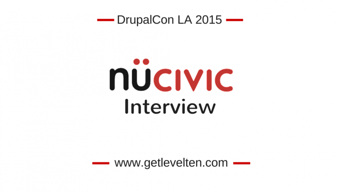 DrupalCon LA 2015: NüCivic Interview interview 2