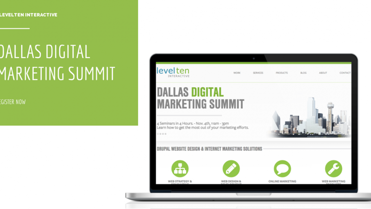 Register for Our Dallas Digital Marketing Summit! levelten interactive 1
