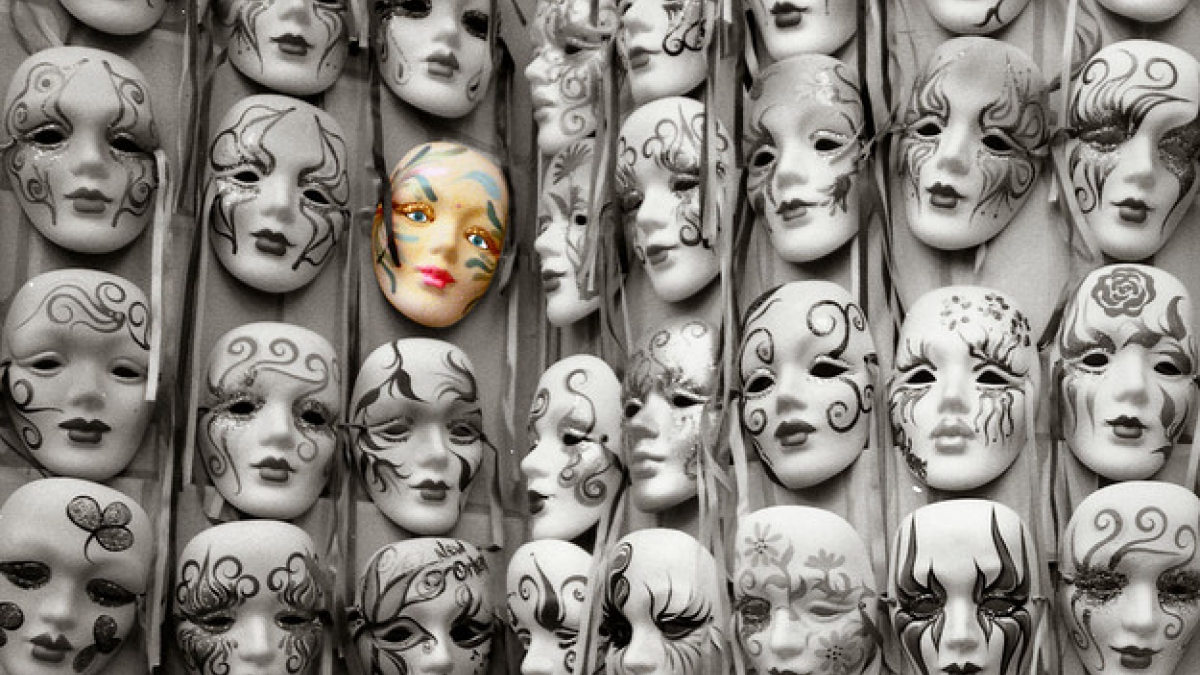 How Fake People Help Reach Real People masks