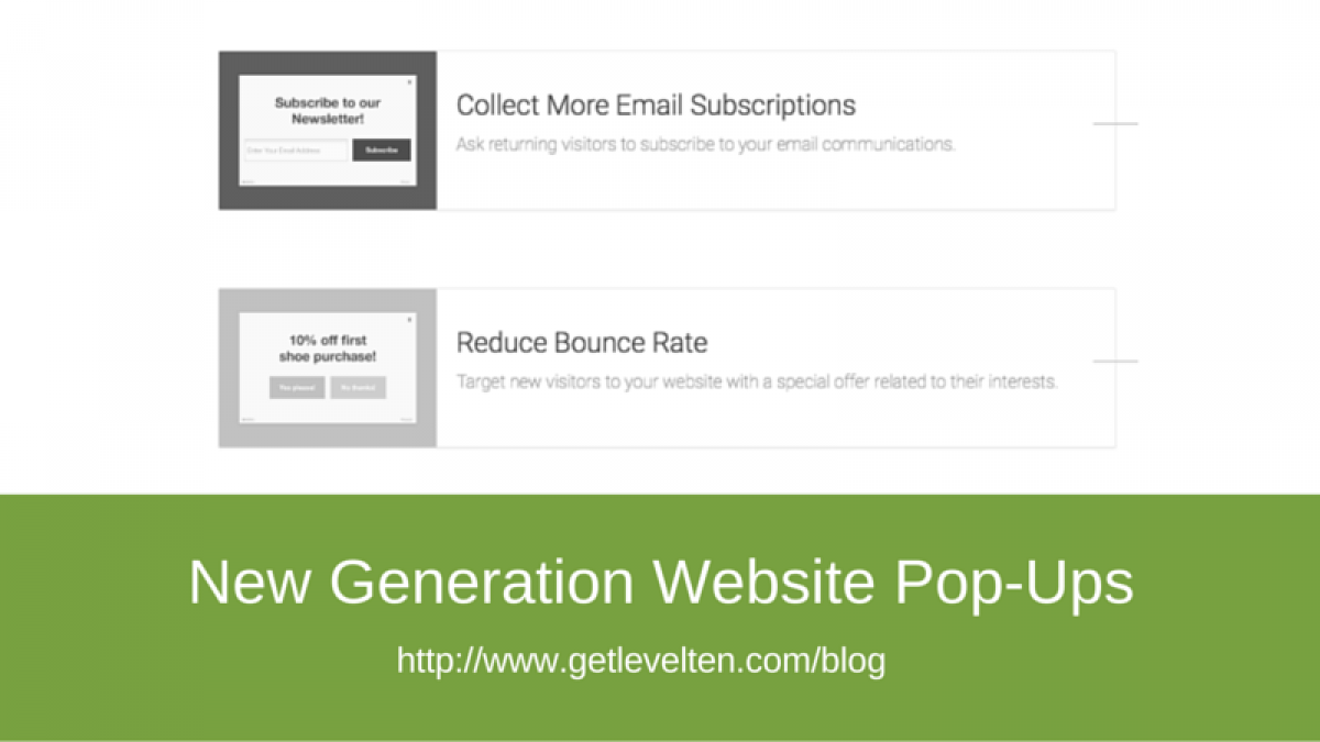 New Generation Website Pop-Ups New Generation Website Pop-Ups