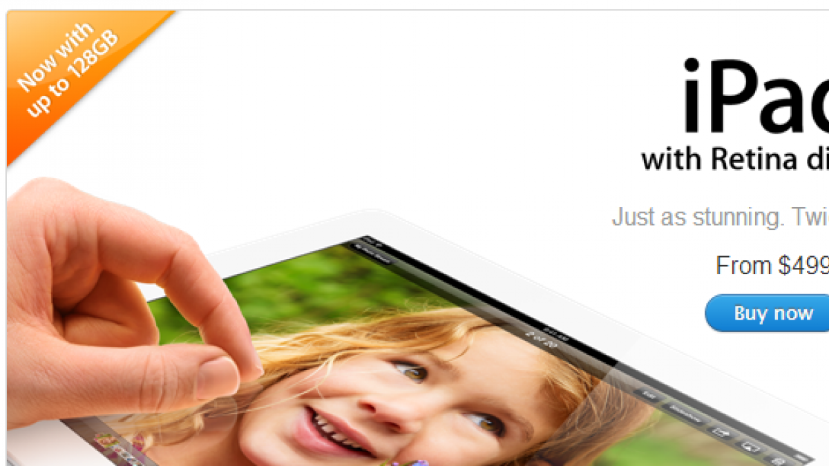 Apple Releases 128GB iPad Today new ipad 128