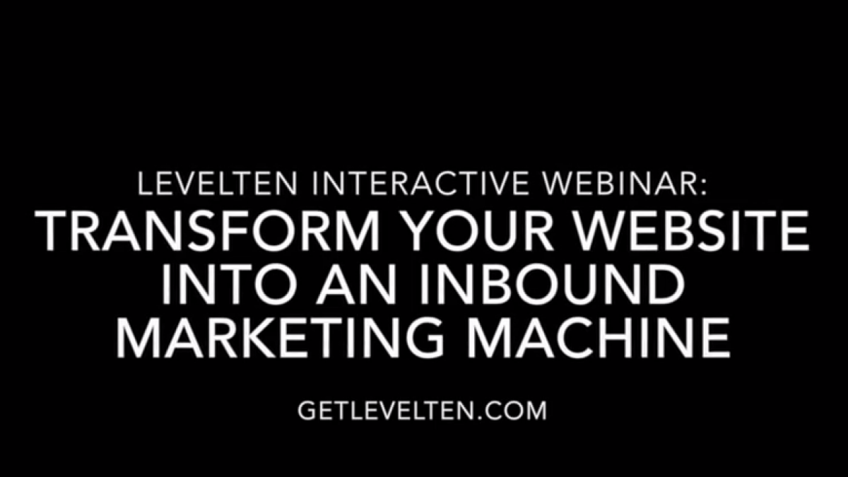 Transform your Website into an Inbound Marketing Machine - Webinar Recap screen shot 2014 09 12 at 10.39.15 am