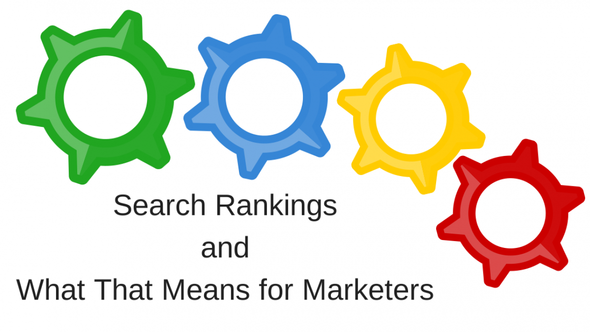 search rankings for marketers