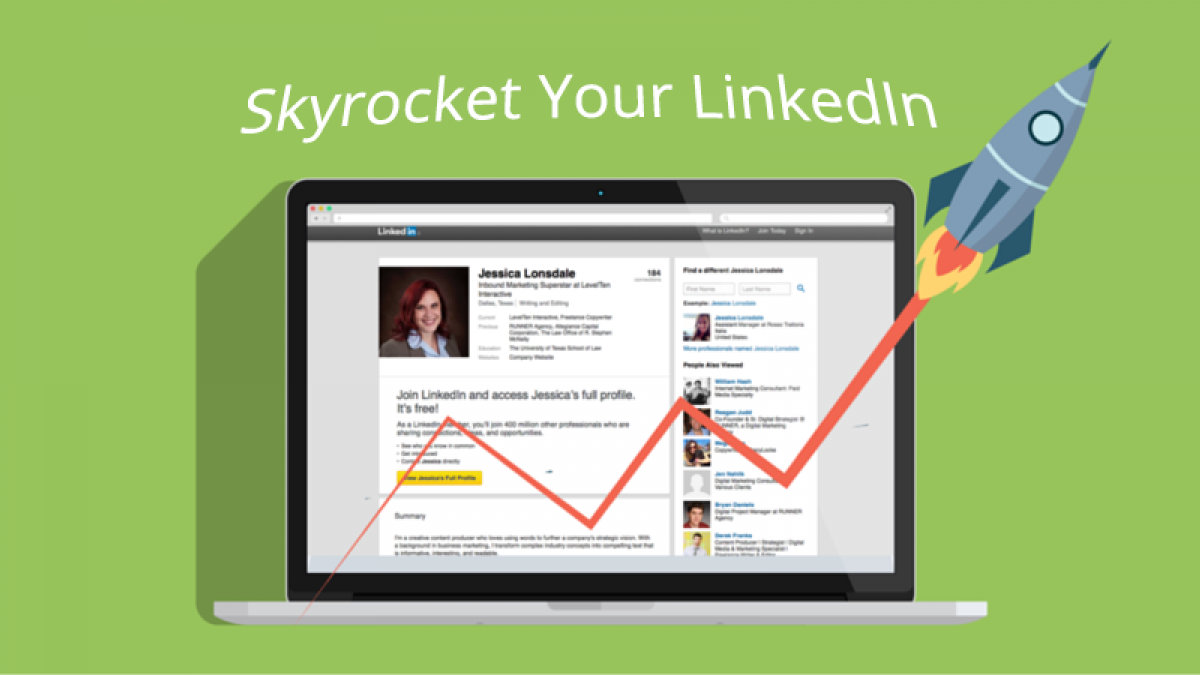 skyrocket your linkedin views