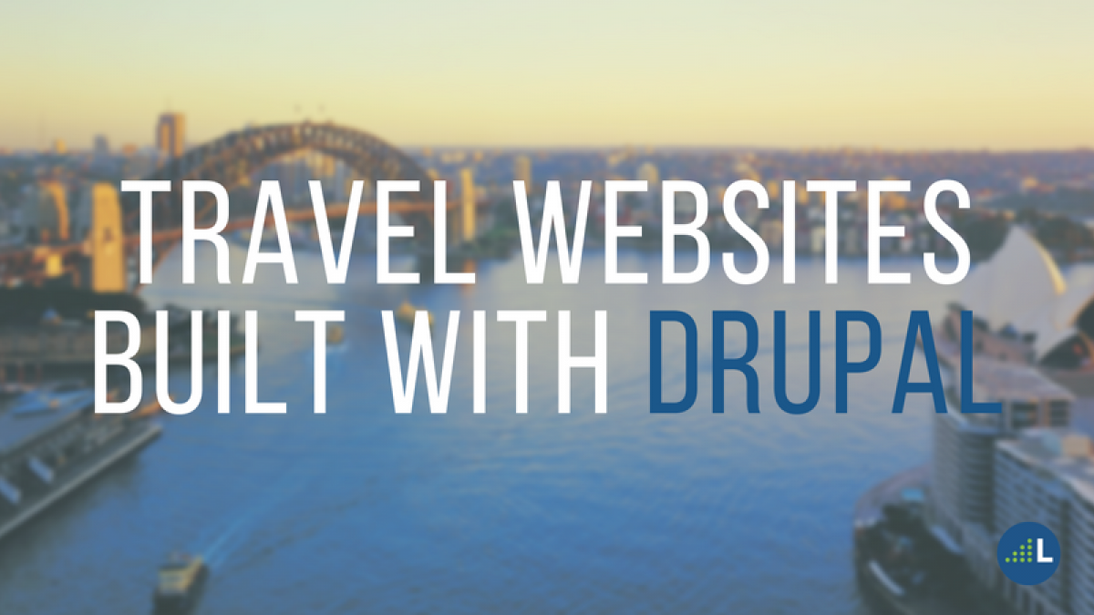 Travel Websites Built with Drupal built with drupal