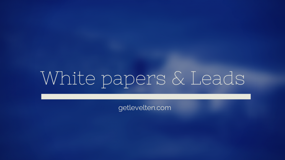 How Whitepapers Create Leads whitepapers leads 1