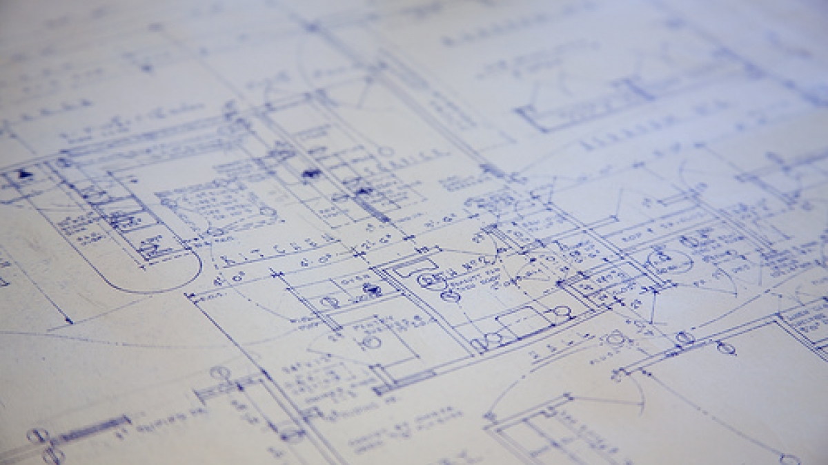 Why Web Development is Like Building a House blueprint