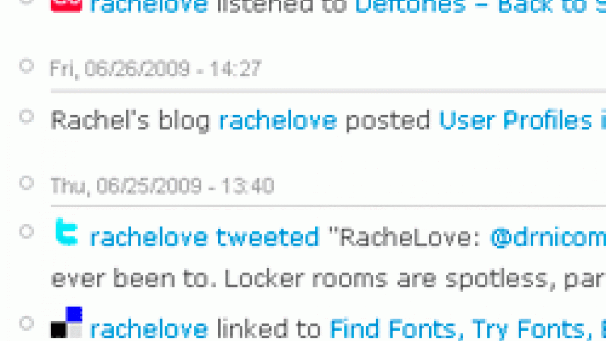 Aggregate Your Social Media Feeds in Drupal feed screenshot3