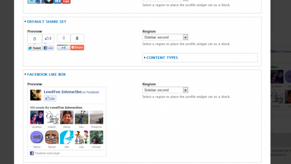 Socialize Your Drupal Site in 5 Easy Steps socialmedia setup wizard.preview