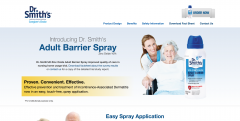 Dr Smith's Adult Barrier Spray Homepage