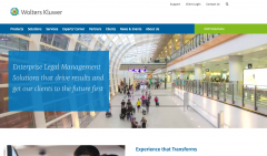 home page for wolters kluwer