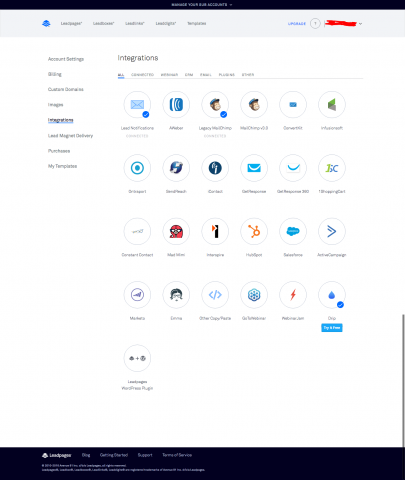 leadpages integrations